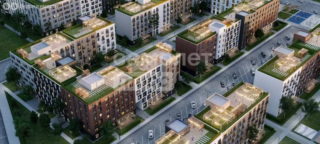 2-комнатная квартира: Ленино, проспект Мечты, 4 (53.96 м) - Фото 2