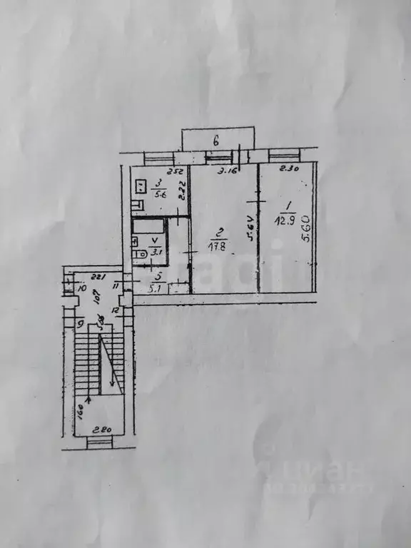 2-к кв. Московская область, Мытищи ул. Академика Каргина, 34 (45.0 м) - Фото 0