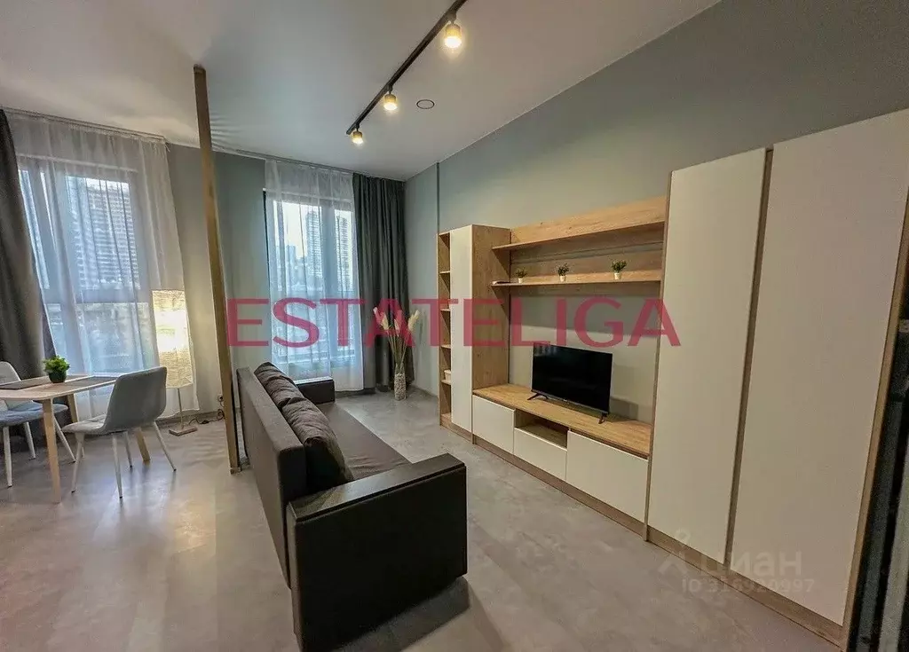 Студия Москва Шелепихинская наб., 40к2 (33.0 м) - Фото 1