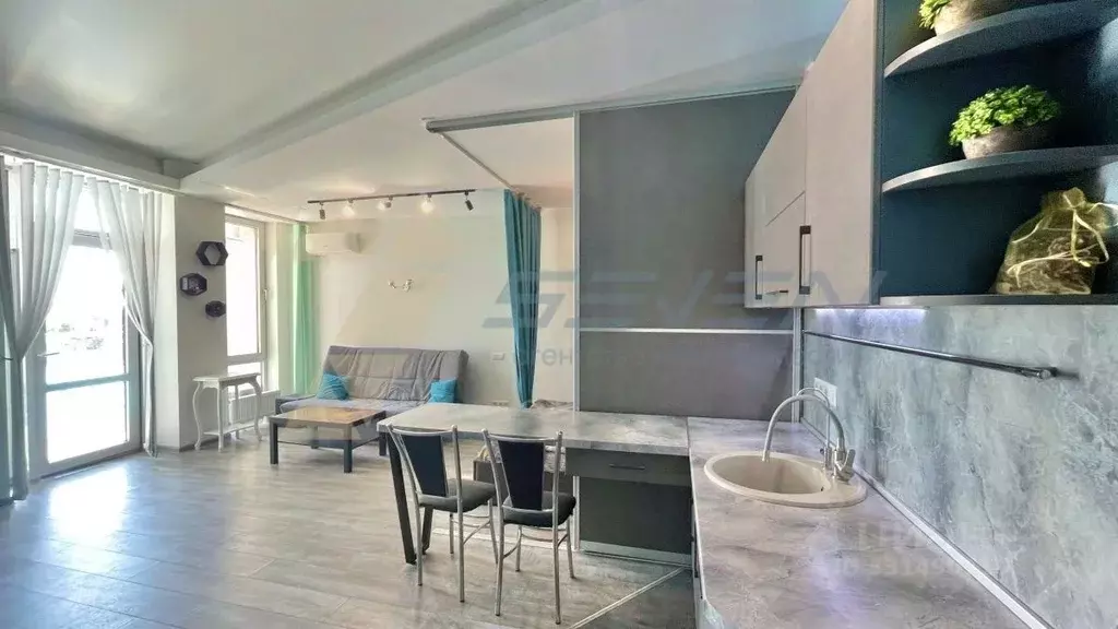 Студия Севастополь ул. Парковая, 7 (45.0 м) - Фото 1