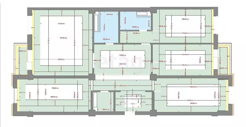 4-комнатная квартира: Махачкала, проспект Расула Гамзатова, 108 (184 ... - Фото 1