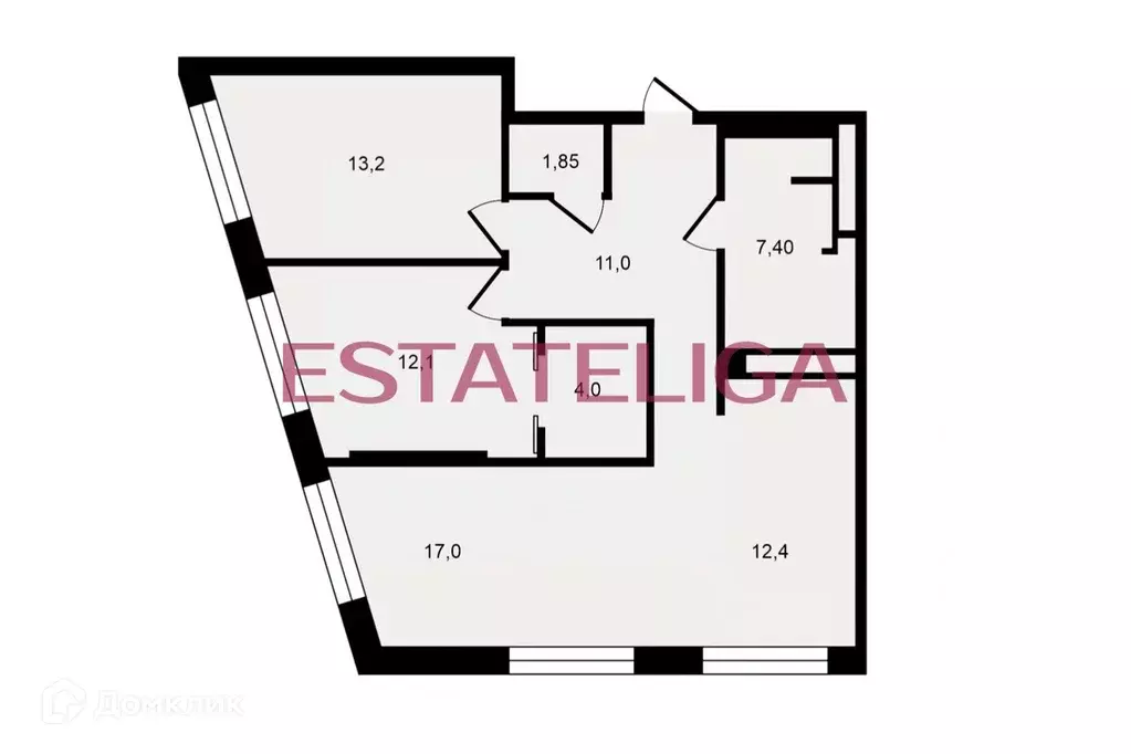 Продаётся 3-к квартира, 80 м - Фото 1