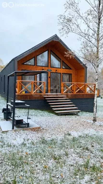 Дом в Заокский район, сельское поселение Демидовское, коттеджный ... - Фото 1