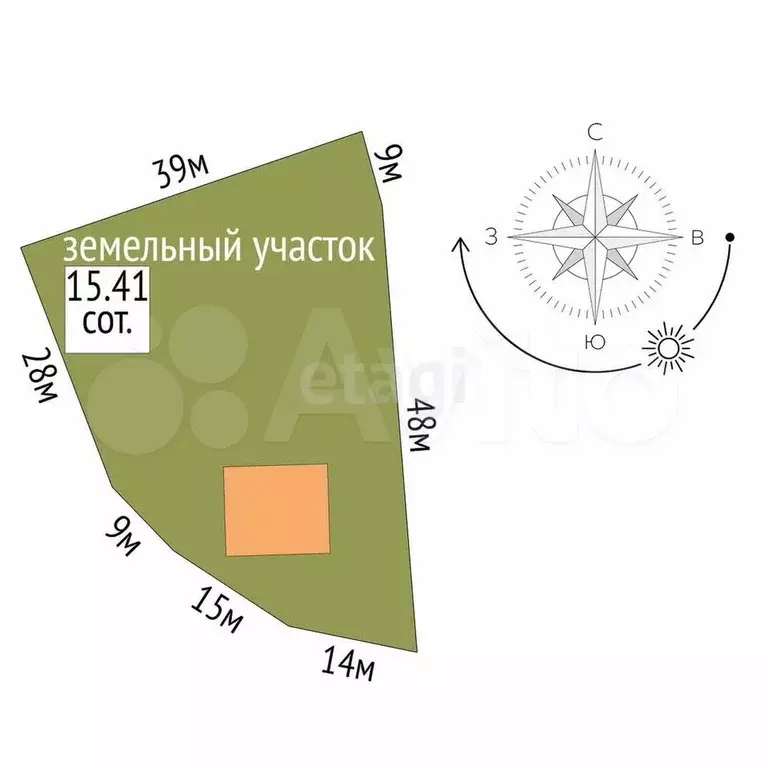 Дом 91,9 м на участке 15,4 сот. - Фото 0