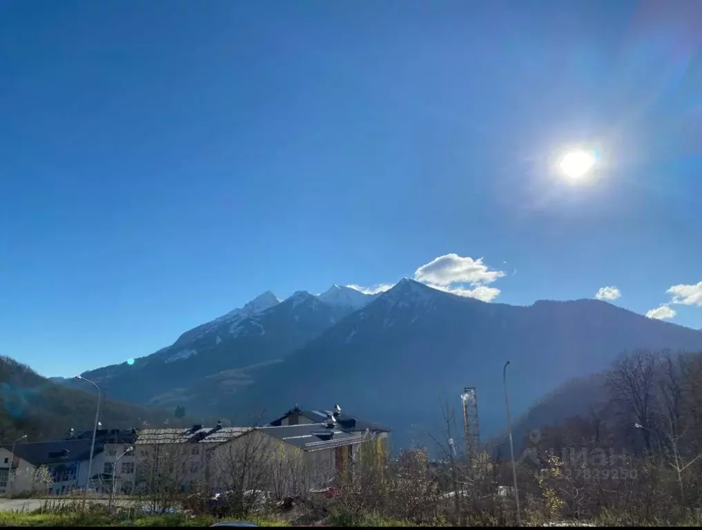 1-к кв. Краснодарский край, Сочи Красная Поляна пгт, ул. Ачишховская, ... - Фото 2