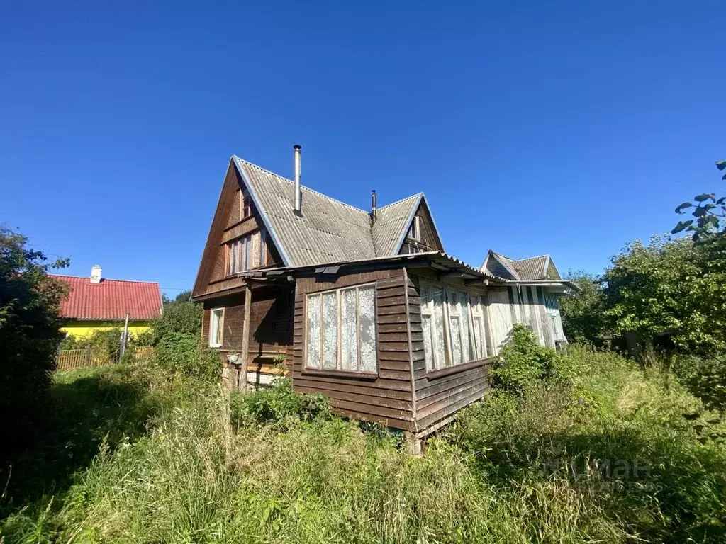 Дом в Псковская область, Гдовский район, Юшкинская волость, д. ... - Фото 1