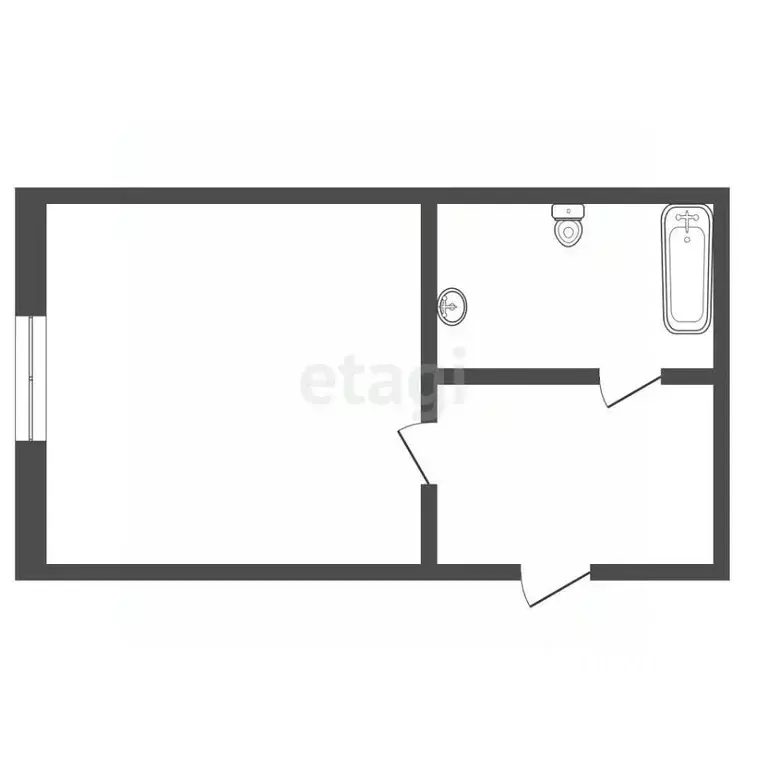 Комната Ярославская область, Ярославль ул. Серго Орджоникидзе, 3 (18.9 ... - Фото 1