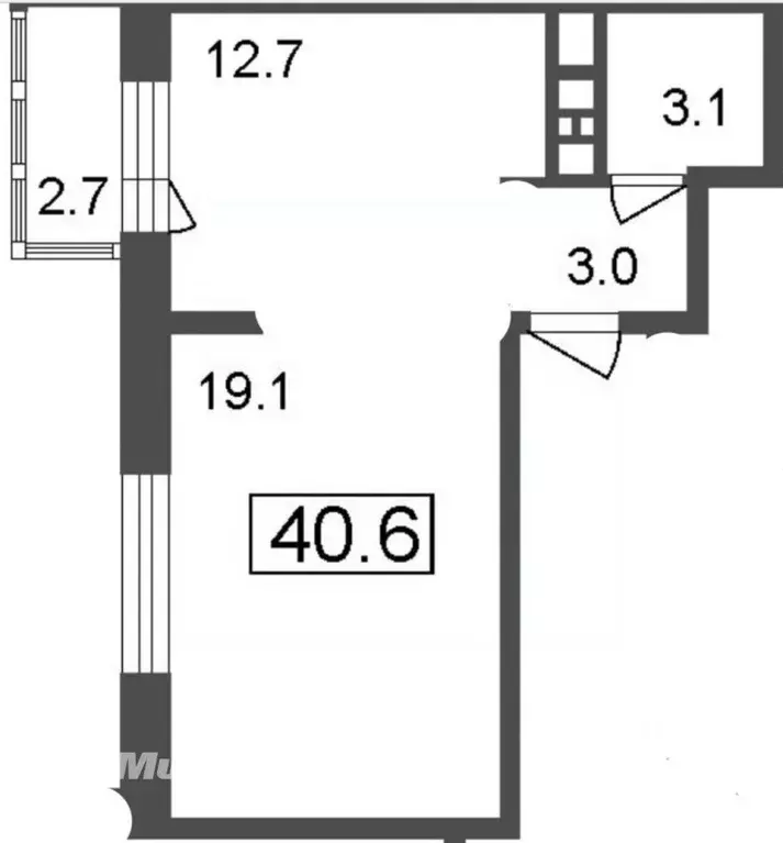 1-к кв. Московская область, Мытищи Осташковское ш., 22к6 (41.0 м) - Фото 1