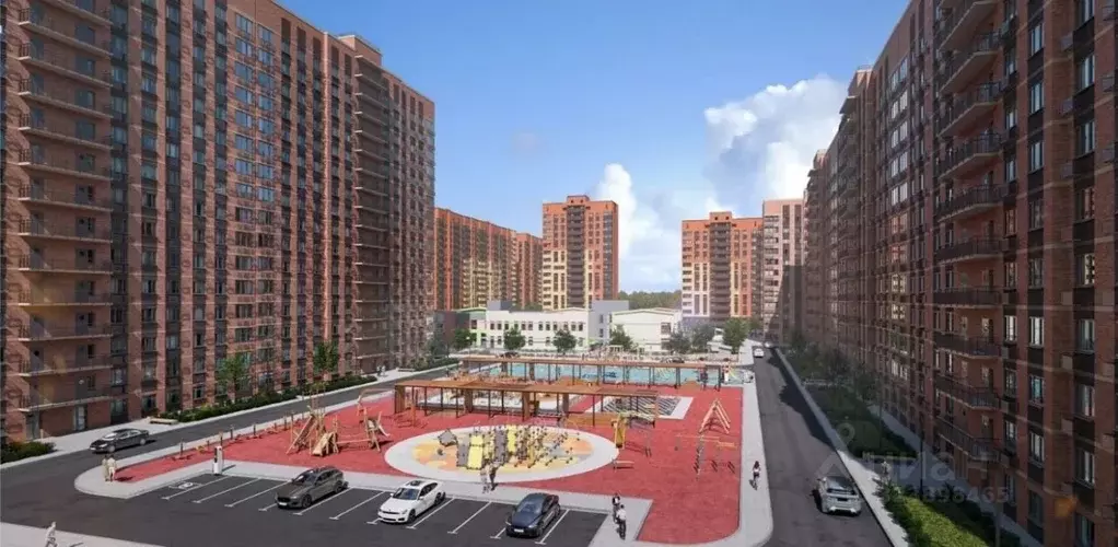 2-к кв. Краснодарский край, Краснодар Смородина жилой комплекс (49.86 ... - Фото 2