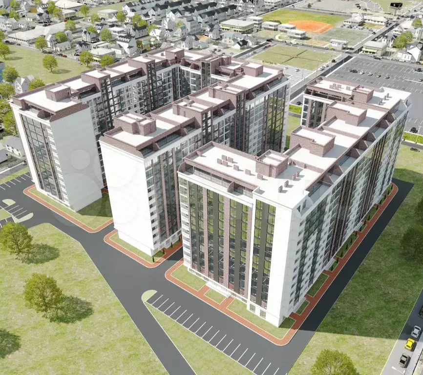 Квартира-студия, 30,2 м, 7/13 эт. - Фото 1