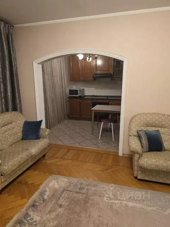 3-к кв. Москва 3-я Рыбинская ул., 1 (83.0 м) - Фото 1