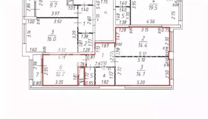 2-к кв. Московская область, Балашиха ул. Яганова, 8 (51.6 м) - Фото 1