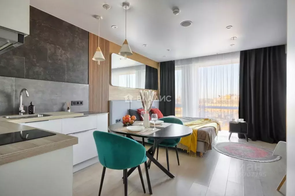 Студия Санкт-Петербург Социалистическая ул., 21 (26.5 м) - Фото 1