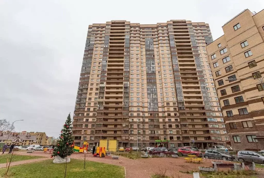 1-к кв. Ленинградская область, Мурино Всеволожский район, Новая ул., ... - Фото 1