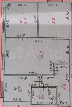 3-к. квартира, 46,9 м, 1/5 эт. - Фото 0