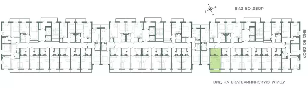 1-комнатная квартира: Мурино, Екатерининская улица, 11 (23.1 м) - Фото 1