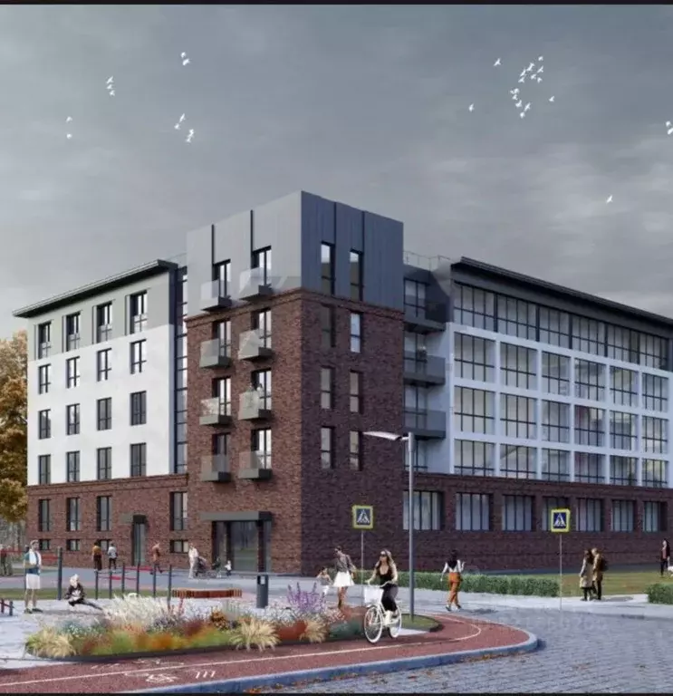 1-к кв. Калининградская область, Светлогорск Олимпийский бул., 3 (44.2 ... - Фото 1