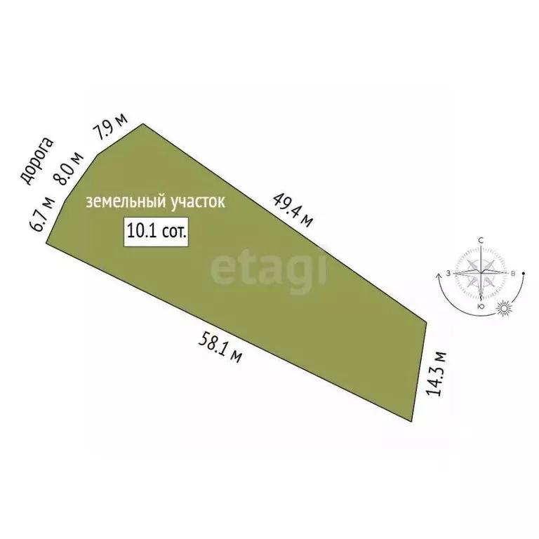 Участок в Крым, Алушта муниципальный округ, пос. Семидворье пер. ... - Фото 2