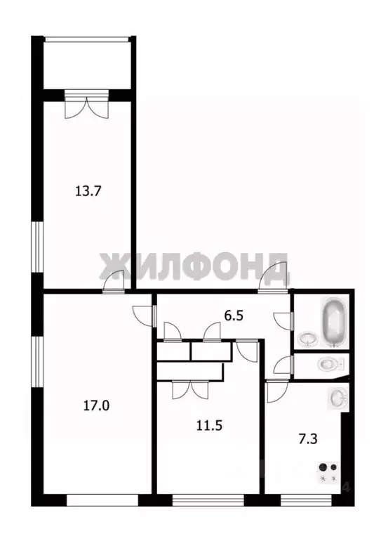 Комната Новосибирская область, Новосибирск ул. 9-й Гвардейской ... - Фото 0
