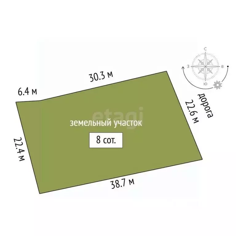 Участок в Крым, Симферопольский район, Перовское с/пос, Лесное ТСН ул. ... - Фото 2