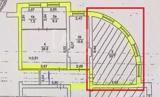 Офис в Челябинская область, Челябинск ул. Труда, 95 (40 м) - Фото 1