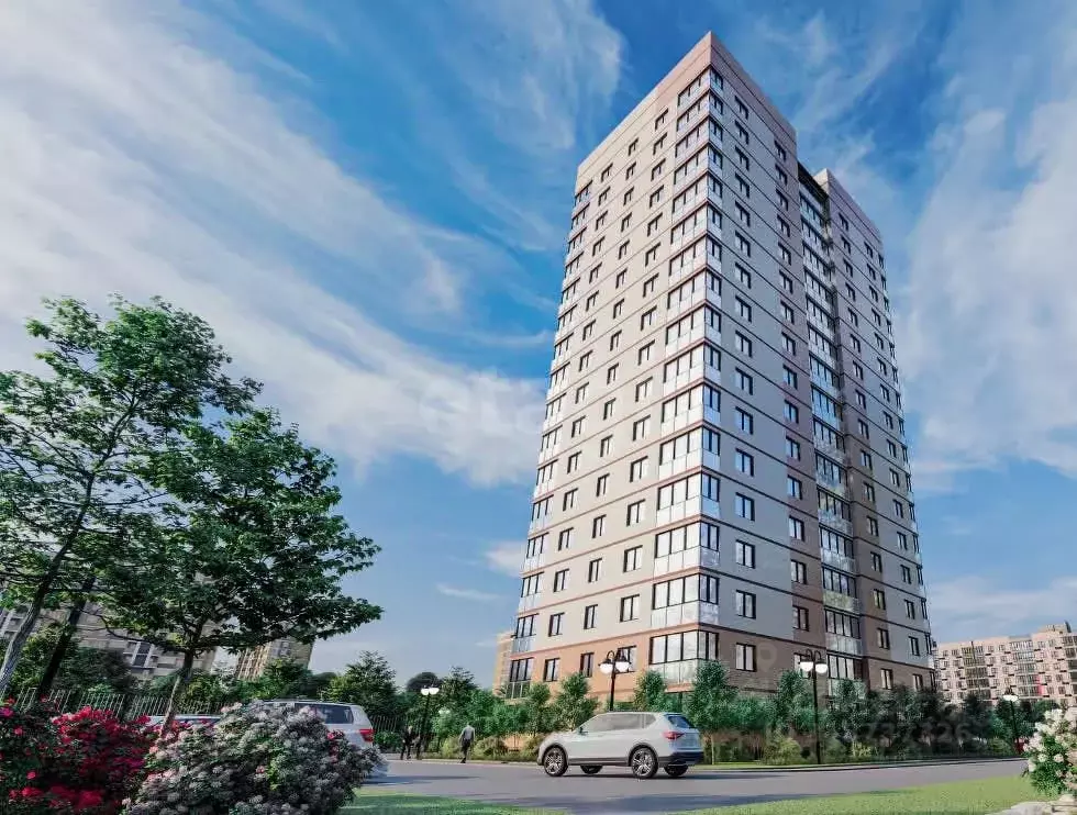 1-к кв. Калужская область, Калуга ул. Серафима Туликова, 4 (45.0 м) - Фото 1