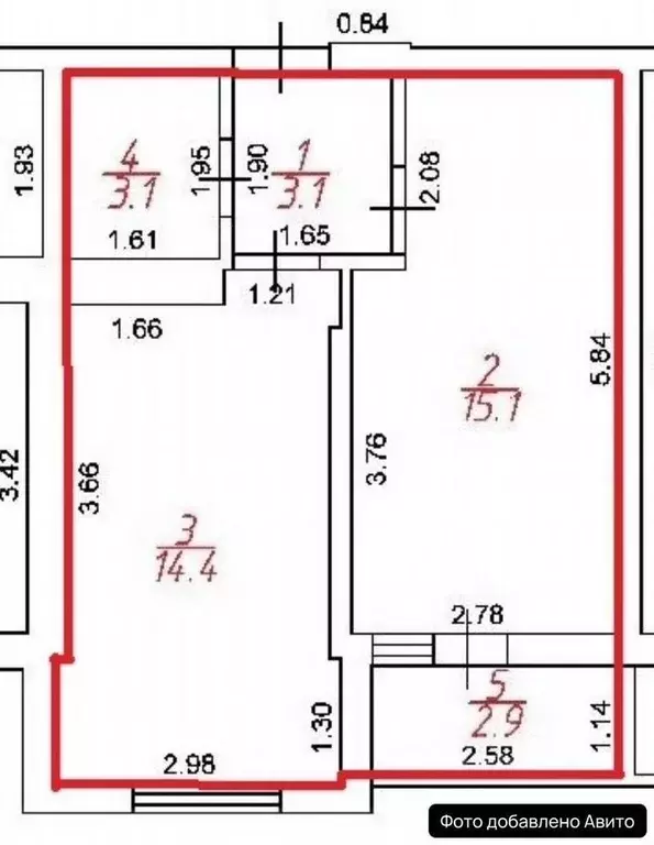 1-к кв. Краснодарский край, Анапа ул. Крылова, 113к4 (40.0 м) - Фото 2