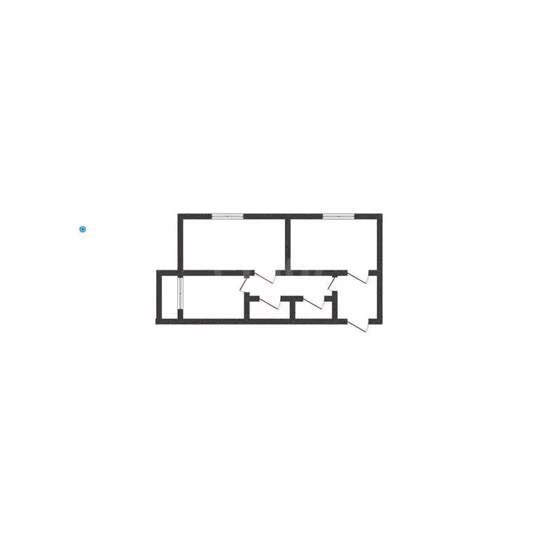 2-комнатная квартира: село Быковка, улица Жилгородок, 3 (41 м) - Фото 1