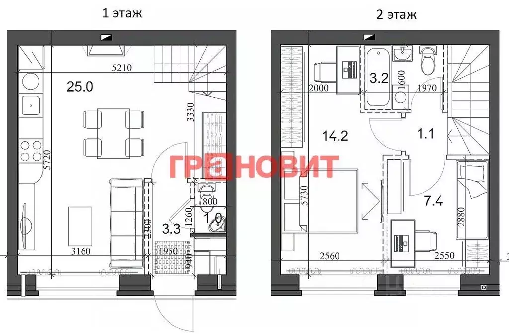 2-к кв. Новосибирская область, Новосибирский район, Мичуринский ... - Фото 1