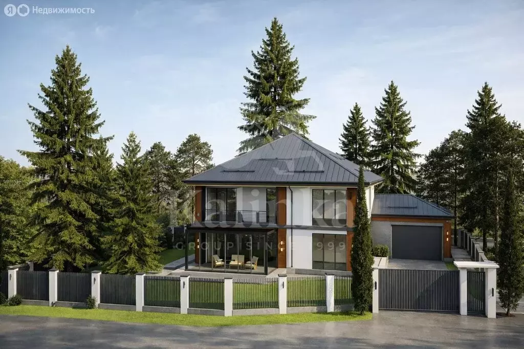 Дом в деревня Жуковка, КП Жуковка-3 (380 м) - Фото 1