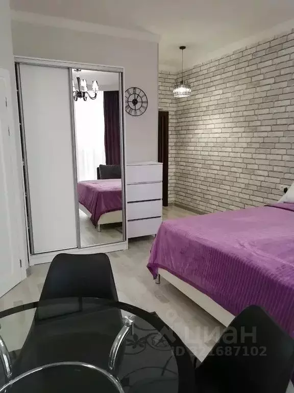 Студия Краснодарский край, Сочи Мамайка мкр, ул. Волжская, 81Б (44.0 ... - Фото 1