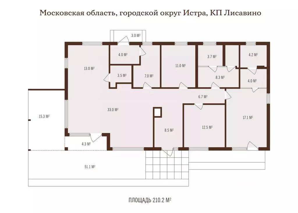 Дом в Московская область, Истра муниципальный округ, Лисавино кп  (140 ... - Фото 2