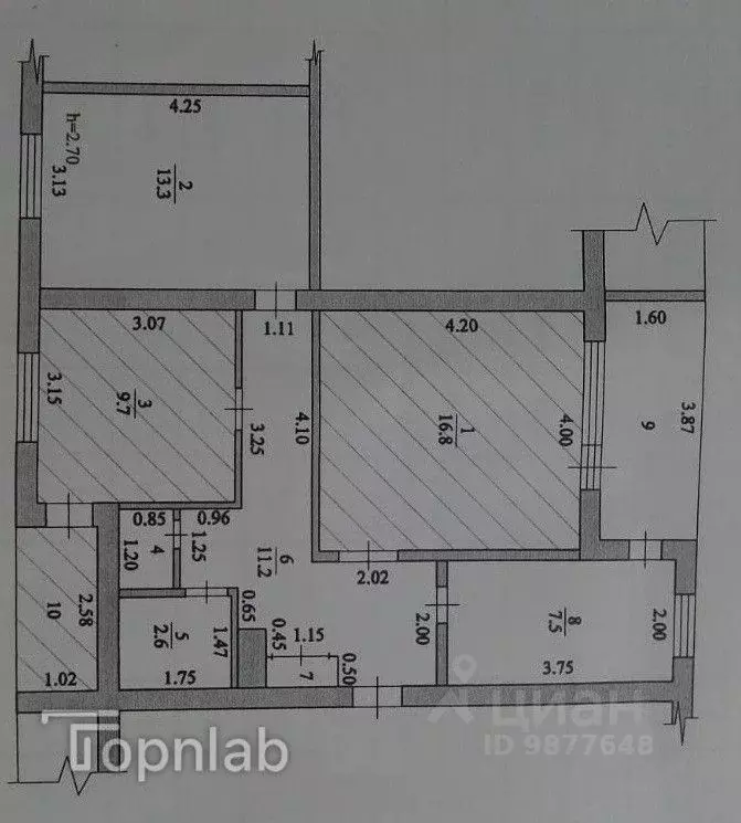 Комната Волгоградская область, Городищенский район, Ерзовское ... - Фото 1