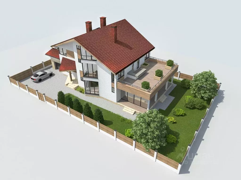 Коттедж в Москва д. Мостовское, Прибрежный мкр, 44/1 (567 м) - Фото 0