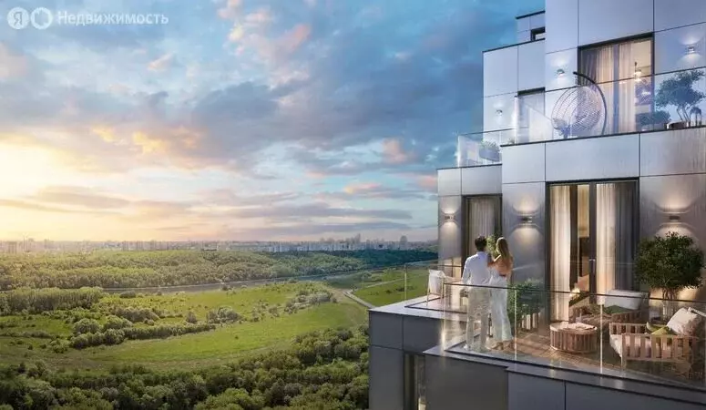 1-комнатная квартира: Москва, улица Нижние Мнёвники, 12 (94.52 м) - Фото 1