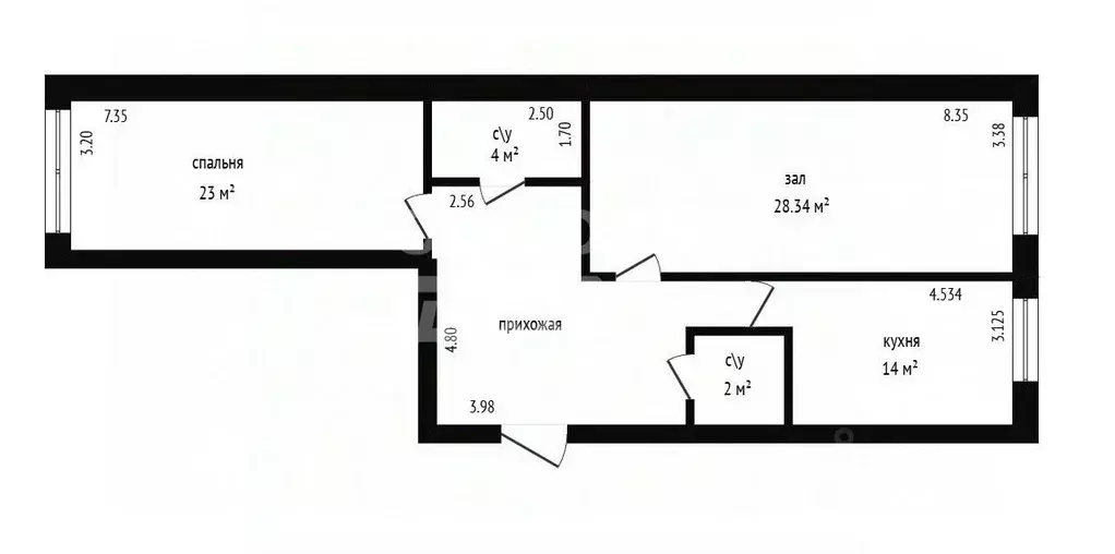 2-к кв. Дагестан, Дербент Приморская ул., 42 (87.0 м) - Фото 2