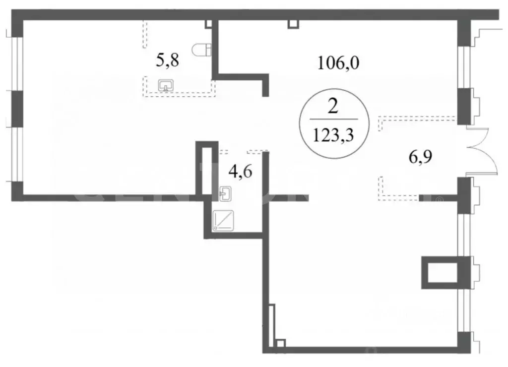 Помещение свободного назначения в Московская область, Одинцовский ... - Фото 2