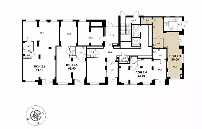 Помещение свободного назначения (50 м) - Фото 2