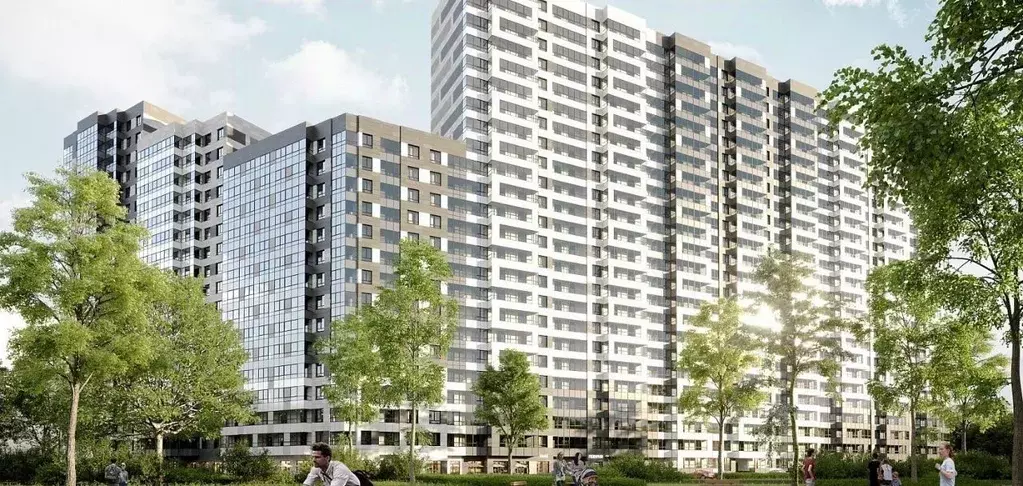 Студия Санкт-Петербург ул. Русановская, 20к1 (28.0 м) - Фото 1