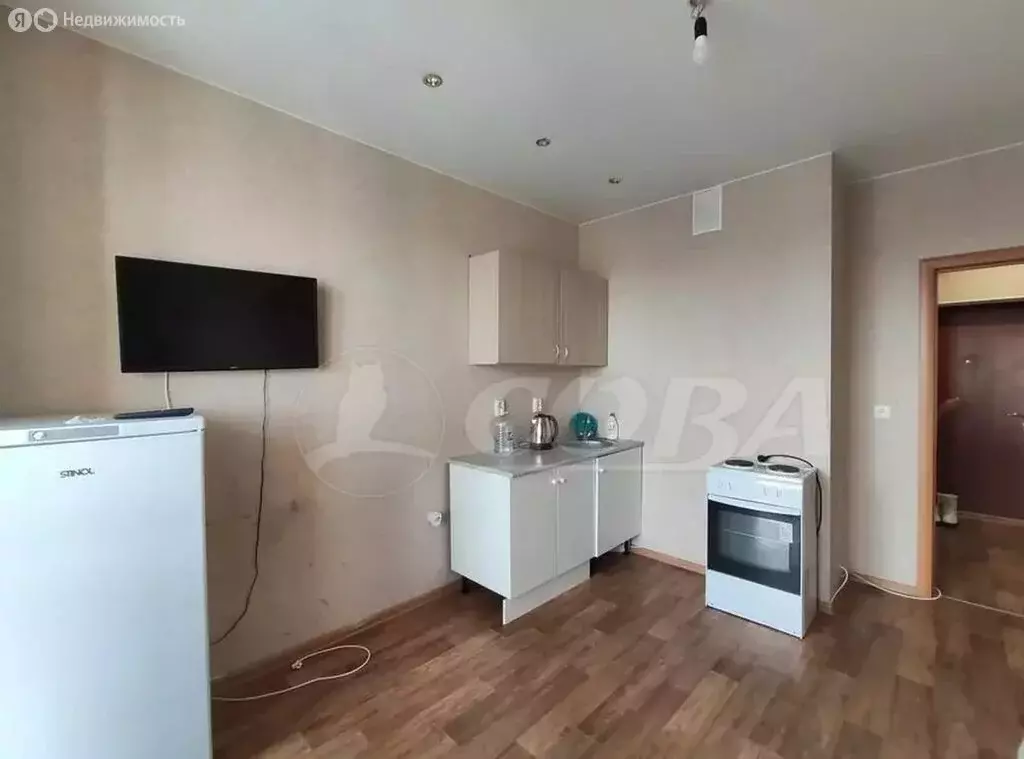 Квартира-студия: Тюмень, Верхнетарманская улица, 1 (21 м) - Фото 2