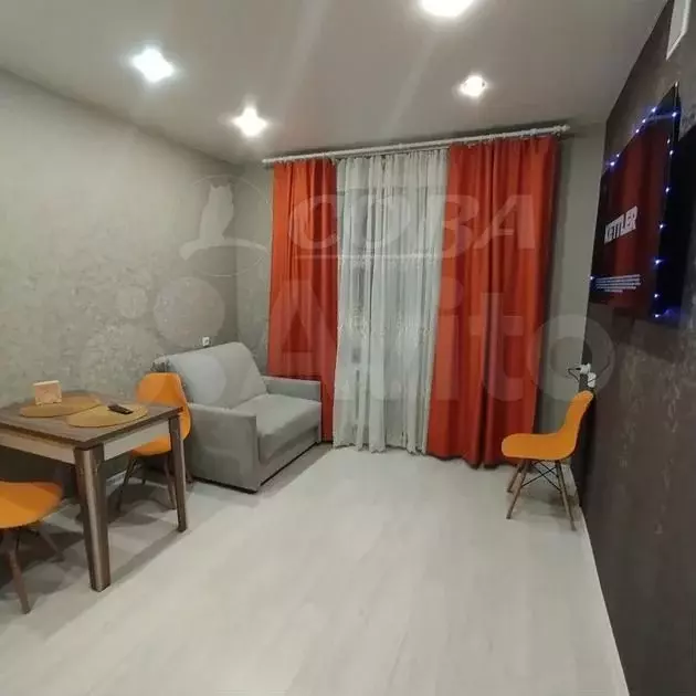 1-к. квартира, 38 м, 1/9 эт. - Фото 1
