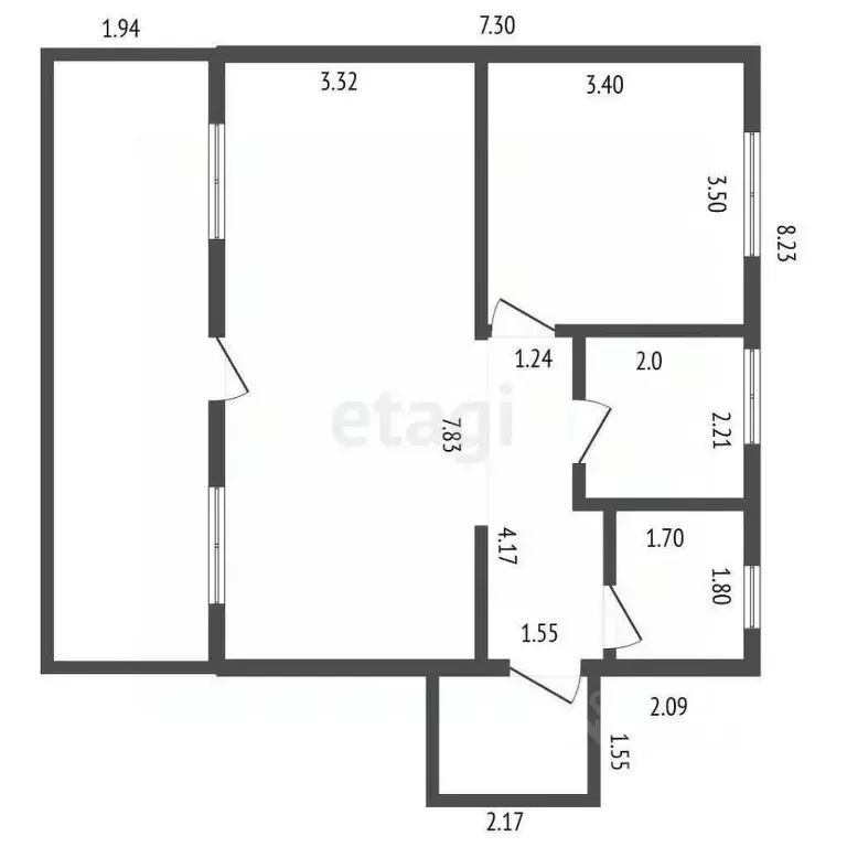 Дом в Ленинградская область, Гатчинский муниципальный округ, д. ... - Фото 2