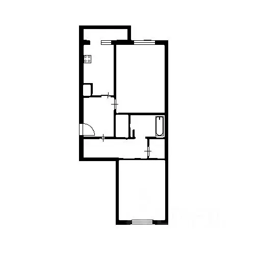 2-к кв. Башкортостан, Уфа Бакалинская ул., 25 (65.0 м) - Фото 2
