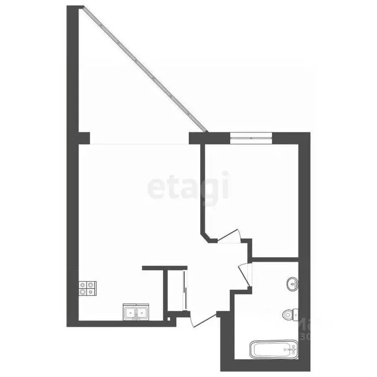 1-к кв. Кемеровская область, Кемерово бул. Строителей, 71А (50.0 м) - Фото 2