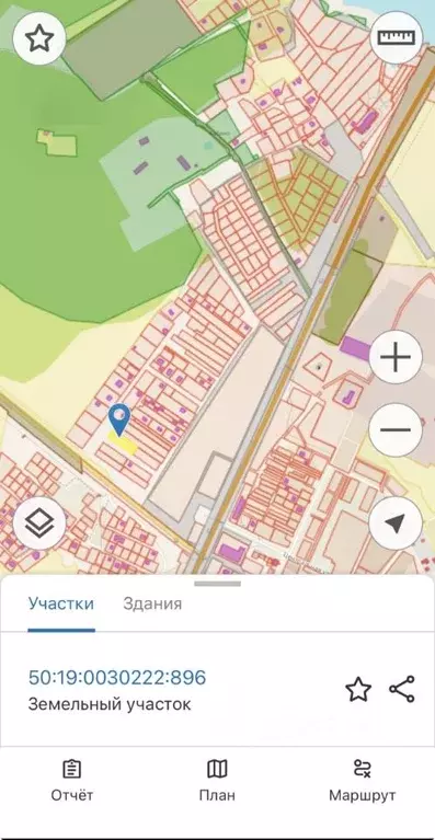 Участок в Московская область, Рузский муниципальный округ, д. ... - Фото 1