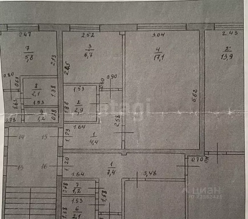 1-к кв. Удмуртия, Ижевск ул. Воровского, 104 (31.0 м) - Фото 1