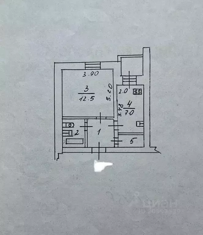 1-к кв. Новгородская область, Великий Новгород ул. Саши Устинова, 11 ... - Фото 2