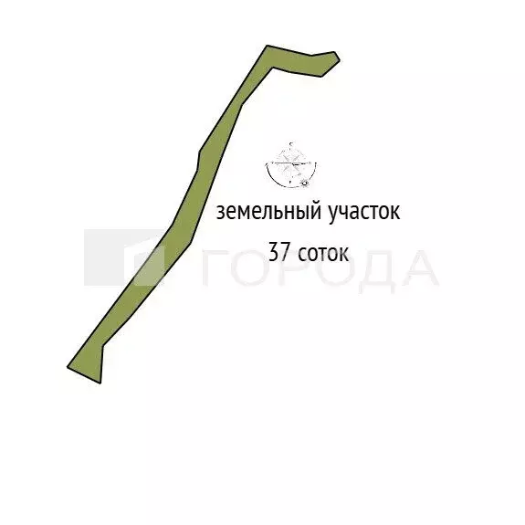 Участок в село Нижнекаянча, улица Куйбышева (37 м) - Фото 1