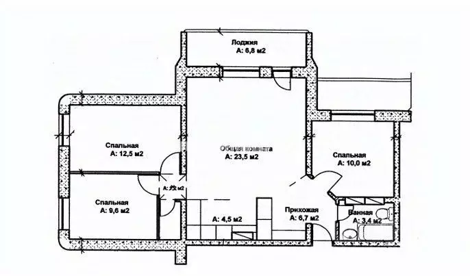 3-к кв. Приморский край, Находка бул. Энтузиастов, 17 (72.4 м) - Фото 1