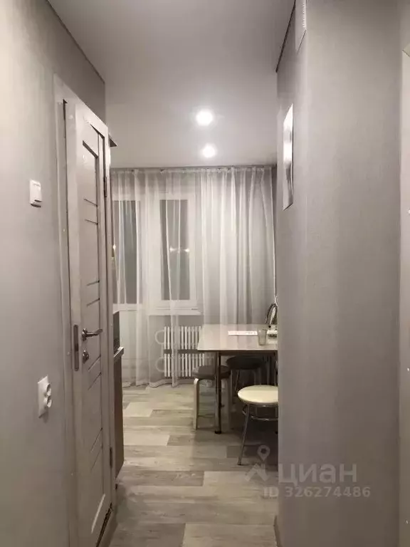 1-к кв. Татарстан, Казань Меридианная ул., 15 (37.6 м) - Фото 2